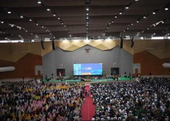 Dokumentasi tablig akbar UMS pada peringatan milad ke-65. Foto : Ist.