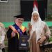 Dr Marita Fatimah S.H M.H, isri Duta Besar Luar Biasa dan Berkuasa Penuh (LBBP) Republik Indonesia untuk Republik Kolombia merangkap Antigua dan Barbuda, Barbados, serta Saint Kitts and Nevis, raih gelar Doktor Ilmu Hukum di UMS. Foto : Ist
