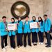 Dua tim mahasiswa UMS berhasil menyabet meddali perak dan peruggu di lomba esai NESCO 3 Bali. Foto : Ist.