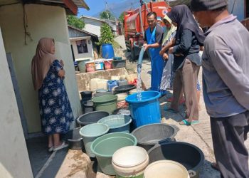 Jutaan liter air bersih sudah disalurkan menjangkau wilayah terdampak kekeringan di seluruh Wilayah Jawa Tengah. Foto : Ist.
