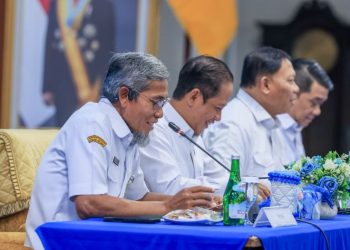Sekretaris Daerah (Sekda) Provinsi Jawa Tengah, Sumarno dalam acara Sosialisasi Peraturan Presiden Nomor 74 Tahun 2026 tentang Gerakan Memasyarakatkan Makan Ikan (Gemarikan), di Gedung Grhadika Bhakti Praja, Semarang, Rabu (30/9/2026). Foto : Ist.
