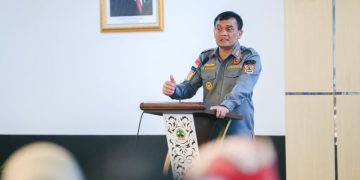 Pemprov Jateng mempertegas komitmen budaya antikorupsi pada seluruh pegawai dan ASN di lingkungan pemerintahan. Hal tersebut disampaikan gubernur dalam sosialisasi penguatan integritas, budaya antikorupsi, dan gratifikasi di Gedung Merah Putih kompleks kantor Pemprov Jawa Tengah, Rabu (30/9/2026). Foto : Ist.