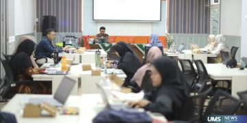 Workshop Pemanfaatan SPADA dan Penerapan Siklus Closed-Loop PDCA, Rabu (30/9/2026), di Ruang Siti Badilah, Perpustakaan UMS Kampus 2. Foto : Ist.