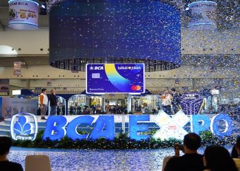 BCA dan ekosistem Blibli Tiket meluncurkan Kartu Kredit BCA Blibli Tiket Mastercard dalam gelaran BCA Expo 2026 di ICE BSD. Foto: Ist.