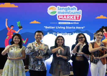 Langkah Membumi hadir lebih pop dengan format Langkah Membumi Market yang resmi diselenggarakan mulai 8-11 Oktober 2026 di Grand Indonesia West Mall. Foto: Ist.