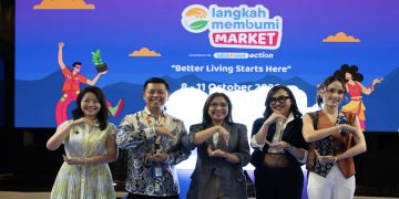Langkah Membumi hadir lebih pop dengan format Langkah Membumi Market yang resmi diselenggarakan mulai 8-11 Oktober 2026 di Grand Indonesia West Mall. Foto: Ist.