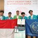 Mahasiswa PTI UMS meraih medali perak di Jepang lewat inovasi platform digital "Safe TKI". Foto: Ist.