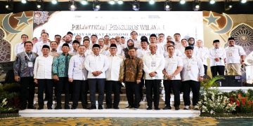 Gubernur Ahmad Luthfi menghadiri pelantikan Pengurus Wilayah MES Jawa Tengah periode 2026-20231, Jumat, 2 Oktober 2026. Foto: Ist.