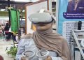 FAI UMS hadir dalam IIEF 2026 dengan menghadirkan ruang konsultasi pendidikan, informasi beasiswa, hingga pengalaman teknologi VR. Foto: Ist.