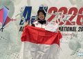 Mahasiswa UMS, Putri faradilah menyabet medali perunggu kategori Women’s Foil Individual di ajang AJI 2026. Foto: Ist.