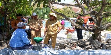 Wakil Gubernur Jawa Tengah Taj Yasin Maimoen menyalurkan bantuan air bersih di Desa Triguno, Selasa, 6 Oktober 2026. Foto: Ist.