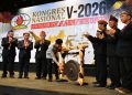 Wakil Presiden Gibran Rakabuming Raka saat membuka Kongres Nasional ke-V di Grand Serpong Hotel & Resort, Tangerang, Banten, Kamis (8/10/2026). Foto: Ist.
