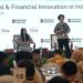 Direktur Enterprise & Business Service Telkom Veranita Yosephine menyampaikan paparan dalam sesi panel “The Future of AI in Indonesia” pada rangkaian Road to DTIIF 2026 di Auditorium Wisma Danantara Indonesia, Jakarta, Kamis (8/10/2026). Foto: Ist.