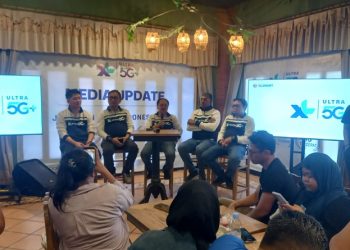Suasana acara XL Ultra 5G+ Experience Jogja–Solo, Kamis (15/10/2026). Foto: Indospektrum.com