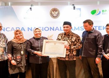 Jateng masuk dalam 10 kandidat pemerintah provinsi pada penilaian nasional Jamsostek Award 2026. Foto: Ist.