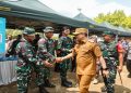 Gubernur Jawa Tengah Ahmad Luthfi membuka kegiatan Bakti TNI AD untuk Rakyat 2026 di Alun-alun Kecamatan Banyumas, Kabupaten Banyumas, Jumat, 16 Oktober 2026. Foto: Ist.