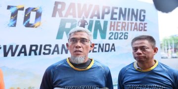 Sekda Provinsi Jawa Tengah, Sumarno memberikan keterangan pers, Sabtu (17/10/2026). Foto: Ist.
