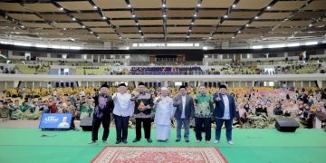 Tabligh Akbar dalam rangka Hari Jadi UMS ke-68 menghadirkan Ustaz Dr. H. Das’ad Latif, M.Si. Foto: Ist.