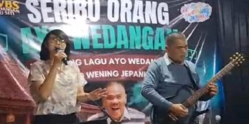 Duo Wening Jepank merilis lagu berjudul Ayo Wedangan di Wedangan Bu Siti, Selasa malam (20/10/2026). Foto: Ist.