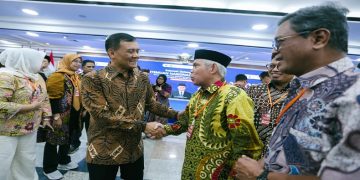 Gubernur Jateng Ahmad Luthfi menghadiri acara Welcoming Dinner Fordekiis di Gedung Gradhika Bhakti Praja Semarang, Jumat 23 Oktober 2026. Foto: Ist.