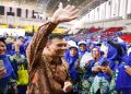 Gubernur Ahmad Luthfi menghadiri Apel Akbar 10.000 Guru TK ABA se-Jateng dalam rangka Milad ke-107 TK ABA dan Milad ke-29 IGABA Jateng di GOR Jatidiri Semarang, Sabtu, 24 Oktober 2026. Foto: Ist.