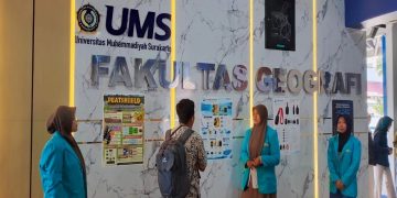 Suasana pameran GAIA 2026 di Main Hall Fakultas Geografi UMS, 23-26 Oktober 2026. Foto: Ist.