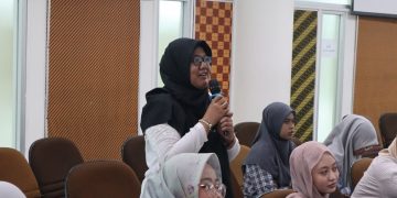 Suasana kuliah umum yang diselenggarakan Prodi Pendidikan Matematika FKIP UMS Senin (26/10/2026) di Ruang Seminar Gedung Induk Siti Walidah UMS. Foto: Ist.