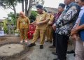 Wakil Gubernur Jawa Tengah Taj Yasin Maimoen meluncurkan Gerakan Sak Omah Sak Sumur Resapan (Sopan) di Dusun Gertas, Desa Brongkol, Kecamatan Jambu, Kabupaten Semarang, Selasa, 27 Oktober 2026. Foto: Ist.