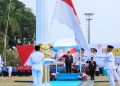 Wakil Gubernur Taj Yasin Maimoen memimpin Upacara Peringatan Hari Sumpah Pemuda ke-98 tingkat Provinsi Jawa Tengah di Kabupaten Tegal, Rabu 28 Oktober 2026. Foto: Ist.
