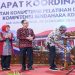 Sekda Provinsi Jawa Tengah Sumarno membuka Rapat Koordinasi Peningkatan Kompetensi melalui Pelatihan dan Sertifikasi Kompetensi Bendahara KDKMP di Karanganyar, Kamis, 29 Oktober 2026. Foto: Ist.