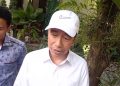 Mantan Presiden Jokowi memberikan keterangan pers di Solo, Kamis (1/10/2026). Foto: Indospektrum.com
