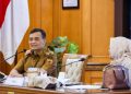 Rapat bersama Gubernur Jawa Tengah Ahmad Luthfi dan pengurus Himpunan Kerukunan Tani Indonesia (HKTI), di Kantor Gubernur Jateng, Selasa (20/10/2026). Foto : Ist.