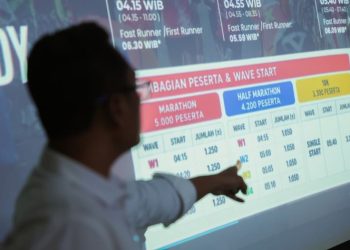Gubernur Jawa Tengah, Ahmad Luthfi saat menerima audiensi dan pemaparan event management Borobudur Marathon di kantornya, Selasa (20/10/2026). Foto : Ist.