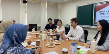 UMS melakukan kunjungan resmi ke Institute of International Management (IMBA), College of Management, National Cheng Kung University (NCKU), Taiwan. Foto : Ist.