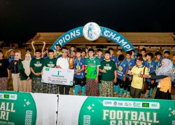 Ajang Football Santri 2026 bagian dari rangkaian peringatan Hari Santri Nasional 2026. Foto : Ist.