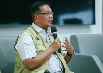 Kepala Pelaksana Harian (Kalakhar) Badan Penanggulangan Bencana  (BPBD) Provinsi Jawa Tengah, Bergas Catursasi Penanggungan saat menghadiri kegiatan co-working Space Rumah Rakyat, Kantor Gubernur Jawa Tengah, Kamis (22/10/2026). Foto : Ist.