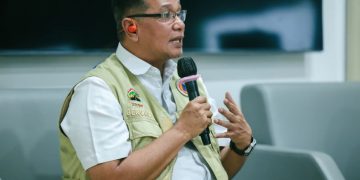 Kepala Pelaksana Harian (Kalakhar) Badan Penanggulangan Bencana  (BPBD) Provinsi Jawa Tengah, Bergas Catursasi Penanggungan saat menghadiri kegiatan co-working Space Rumah Rakyat, Kantor Gubernur Jawa Tengah, Kamis (22/10/2026). Foto : Ist.