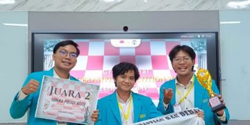 Tim FHIP UMS raih juara II Policy Brief 2026. Foto : Ist.