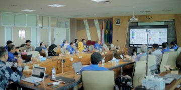Diskusi penguatan Sistem Manajemen Keamanan Informasi (SMKI) atau Information Security Management System (ISMS) di ruang sidang BPH, Gedung Induk Siti Walidah Lantai 6 Sayap Selatan, Senin (5/10/2026). Foto : Ist.