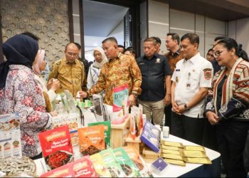Gubernur Jateng Ahmad Luthfi hadiri Bursa Wirausaha Unggulan 2026 di Muladi Dome, Universitas Diponegoro (Undip), Semarang, Rabu (7/10/2026). Foto : Ist.