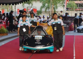 Bengawan Team UNS berhasil meraih Juara I pada kelas Urban MPD Diesel sekaligus posisi kedua nasional pada kelas Prototype MPD Bensin ajang Kontes Mobil Hemat Energi (KMHE) 2026 yang diselenggarakan di Universitas Jember. Foto : Ist.