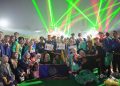 UMS boyong tiga penghargaan dalam Anugerah Abdidaya Ormawa 2026 yang digelar Universitas Muslim Indonesia (UMI) di Makassar belum lama ini. Foto : Ist.