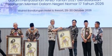 Sekretaris Daerah (Sekda) Provinsi Jawa Tengah Sumarno saat Rapat Koordinasi Forum Sekretaris Daerah Seluruh Indonesia (Forsesdasi) Komisariat Wilayah Jawa Tengah di Wahid Bandungan Hotel dan Resort, Kamis (29/10/2026). Foto : Ist.